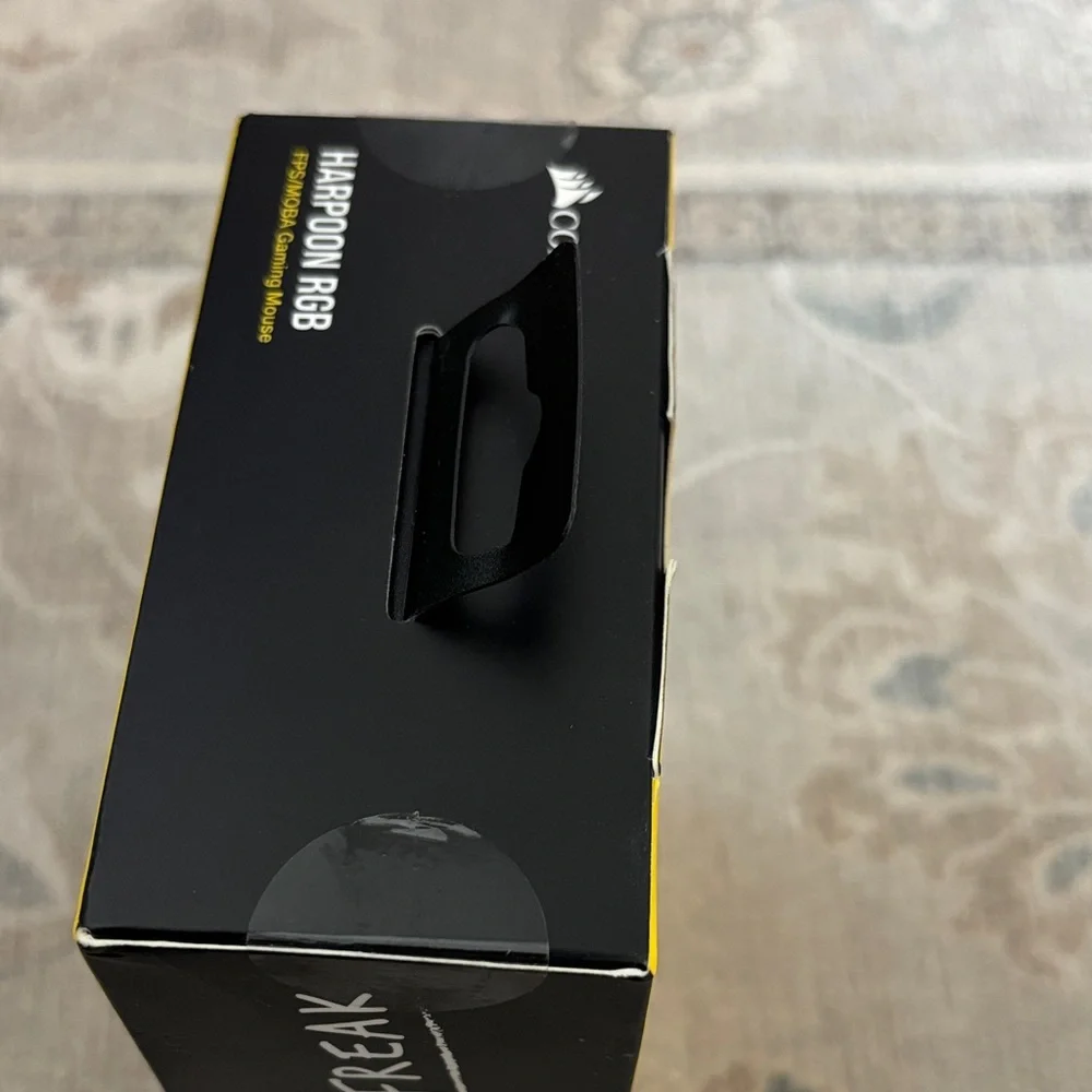 Corsair Harpoon RGB Gaming Mouse - Black and Blue